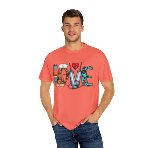 Colorful Love Graphic Unisex T-Shirt