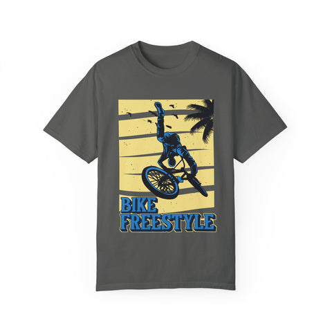 Unisex Bike Freestyle T-Shirt - Casual Graphic Tee for Cyclists