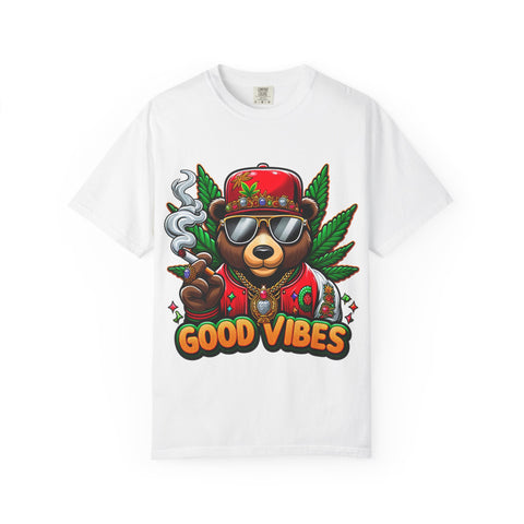 Good Vibes Unisex Garment-Dyed T-Shirt
