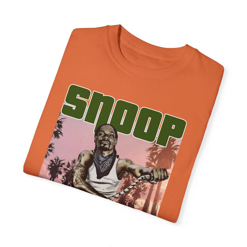 Snoop Dogg Graphic T-Shirt - Retro Grand Theft Auto Design