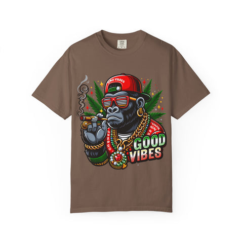Good Vibes Gorilla Unisex T-Shirt – Fun & Relaxed Style for Chill Occasions