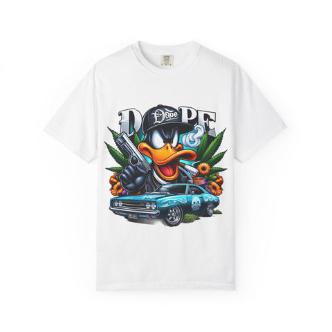 Dope Vibe Unisex Garment-Dyed T-Shirt - Cool Streetwear with Funky Graphic