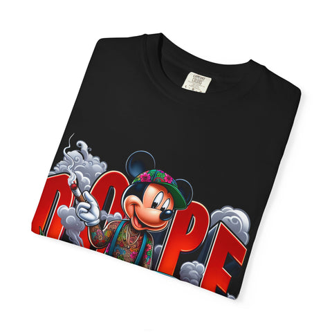 Dope Mickey Mouse Unisex Garment-Dyed T-shirt