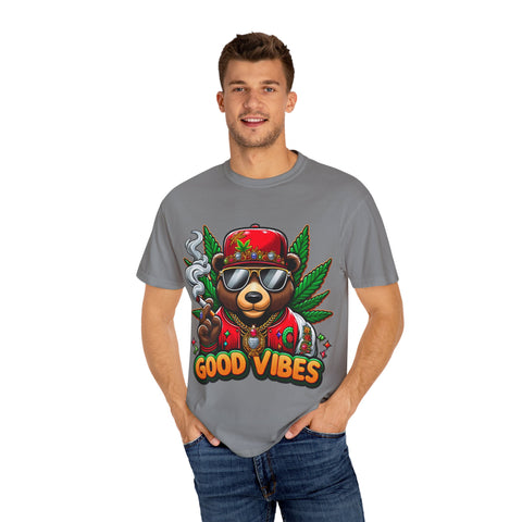 Good Vibes Unisex Garment-Dyed T-Shirt
