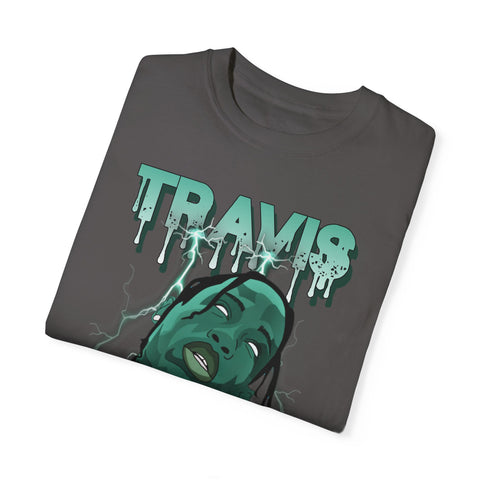 Unisex Travis Scott Dripping Graphic T-Shirt - Hip Hop Streetwear