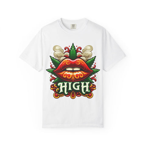 High Vibes Unisex Garment-Dyed T-Shirt