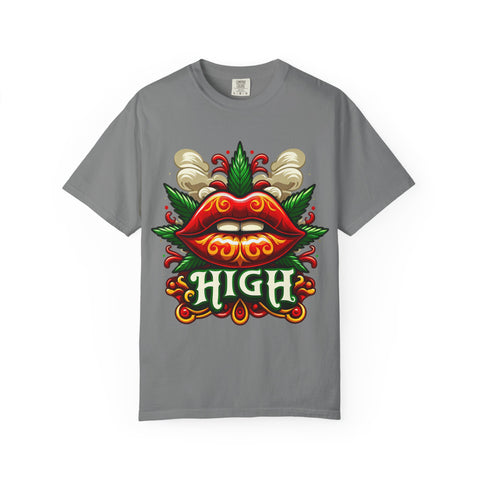 High Vibes Unisex Garment-Dyed T-Shirt