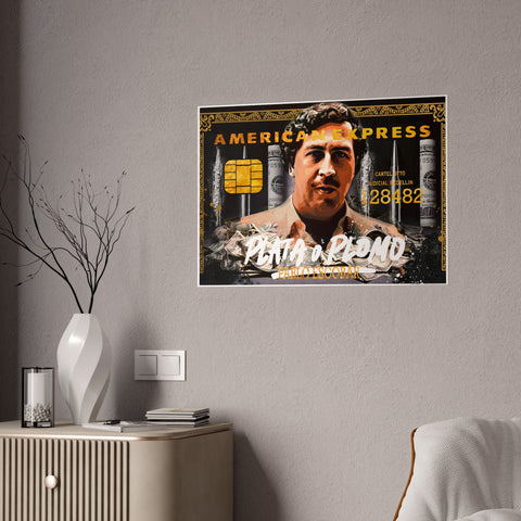 Pablo Escobar Gloss Poster - Unique Wall Art for Home Decor