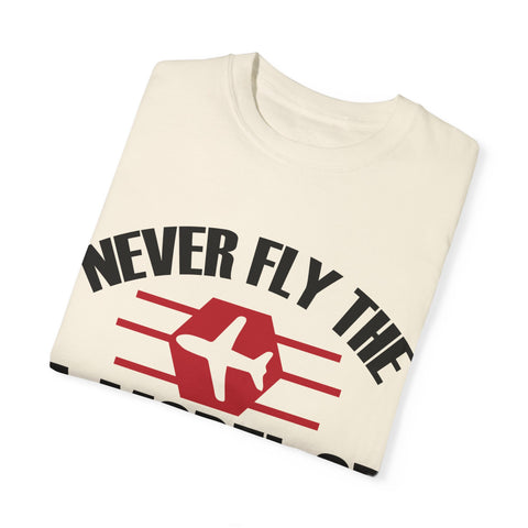 Unisex Airplane Graphic T-Shirt - 'Never Fly the A Model of Anything'