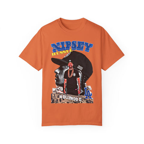 Unisex Garment-Dyed T-Shirt - Nipsey Hussle Tribute Tee