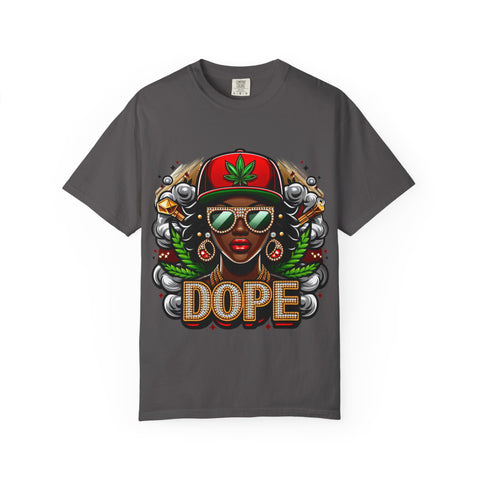Dope Vibe Unisex Garment-Dyed T-Shirt - Cool Urban Fashion Tee