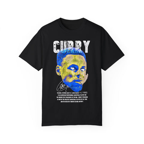 Unisex Garment-Dyed T-Shirt - Stylish Tribute to Curry | Perfect for Basketball Fans