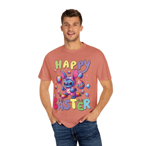 Happy Easter Unisex Garment-Dyed T-Shirt