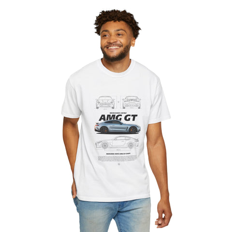 Mercedes AMG GT Unisex Garment-Dyed T-Shirt - Car Enthusiast Apparel