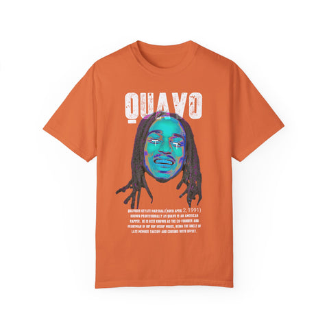 Unisex Garment-Dyed T-Shirt - Quavo Tribute Tee