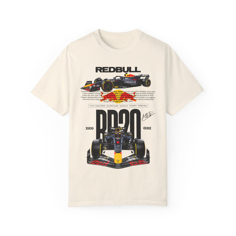Red Bull Racing T-Shirt - Unisex Garment-Dyed Tee for F1 Fans