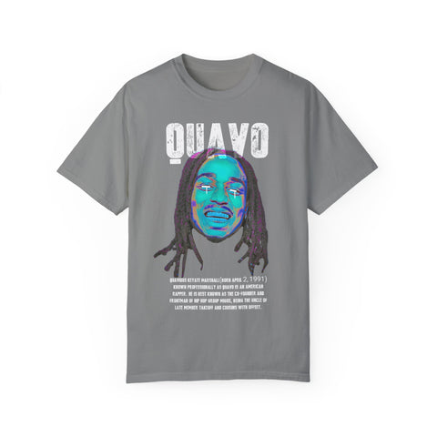 Unisex Garment-Dyed T-Shirt - Quavo Tribute Tee