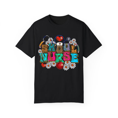 Proud Nurse Graphic T-Shirt - Unisex, Colorful & Fun Design