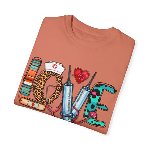 Colorful Love Graphic Unisex T-Shirt