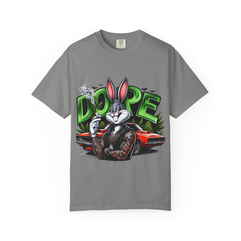 Cool Cartoon Bunny Graphic T-Shirt - DOPE Vintage Style
