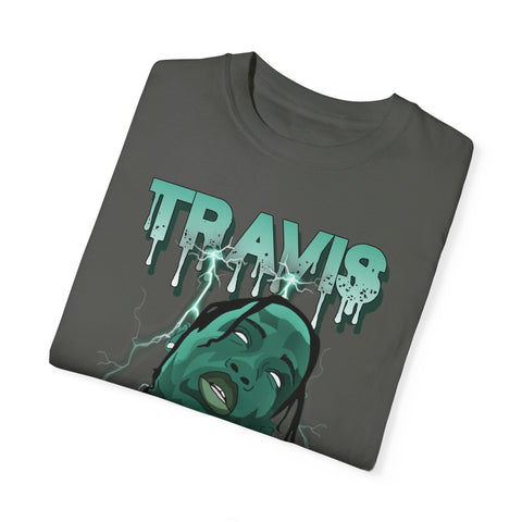 Unisex Travis Scott Dripping Graphic T-Shirt - Hip Hop Streetwear