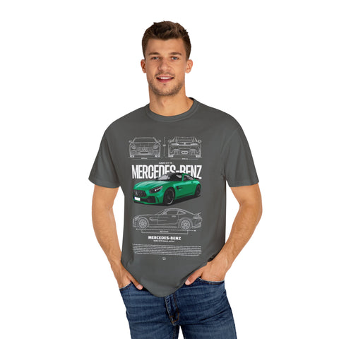Mercedes-Benz Illustrated Unisex T-Shirt - Car Enthusiast Design