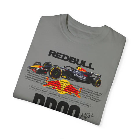 Red Bull Racing T-Shirt - Unisex Garment-Dyed Tee for F1 Fans