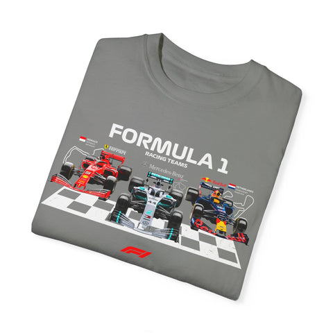 Formula 1 Racing Unisex Garment-Dyed T-Shirt