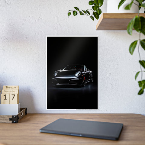 Sleek Luxury Car Gloss Poster - Perfect for Auto Enthusiasts & Home Decor