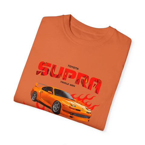 Toyota Supra Vintage Graphic T-Shirt - Perfect for Car Enthusiasts