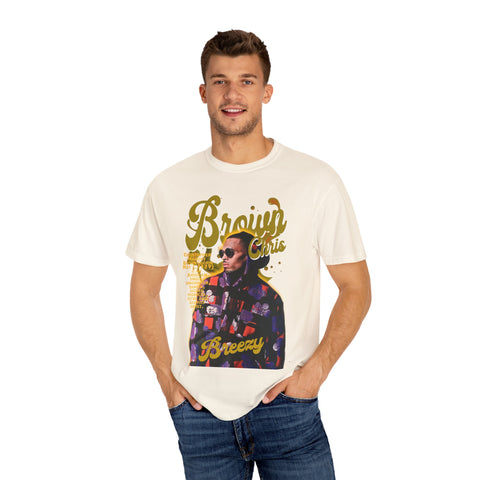 Breezy Summer Vibes Unisex Garment-Dyed T-Shirt