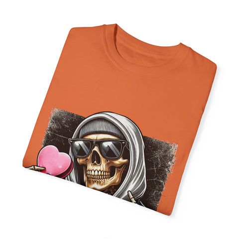 Halloween Skeleton Love T-Shirt | Death Do Us Part Graphic Tee