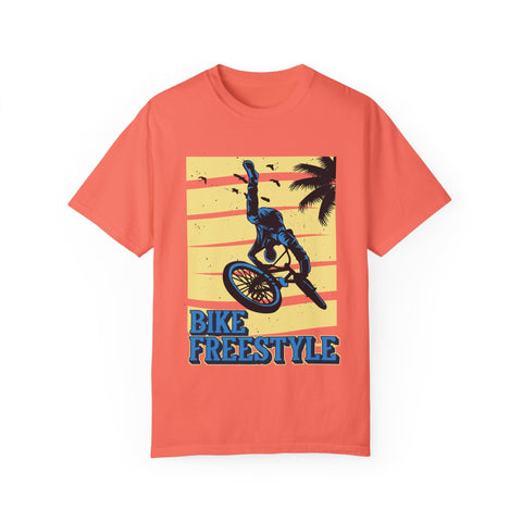 Unisex Bike Freestyle T-Shirt - Casual Graphic Tee for Cyclists