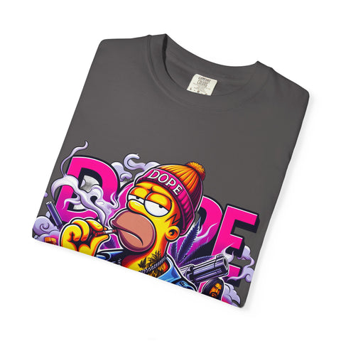 Dope Vibes Unisex Garment-Dyed T-Shirt - Streetwear Style