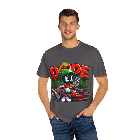 Retro Dope Graphic Unisex Garment-Dyed T-shirt