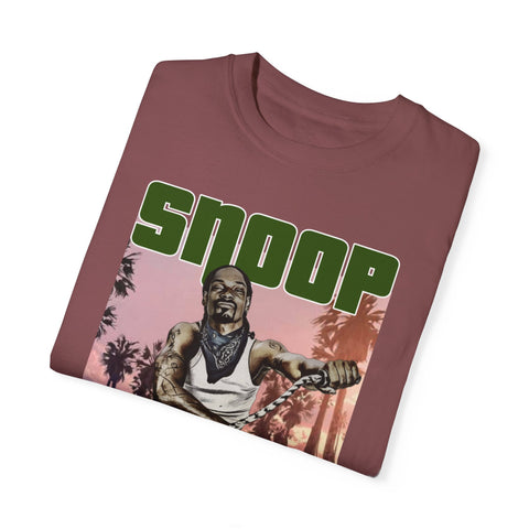 Snoop Dogg Graphic T-Shirt - Retro Grand Theft Auto Design