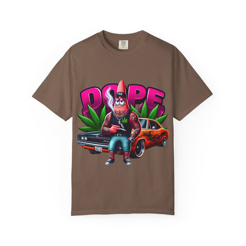 Cool Graffiti T-Shirt - 'DOPE' Graphic Design for Streetwear Lovers