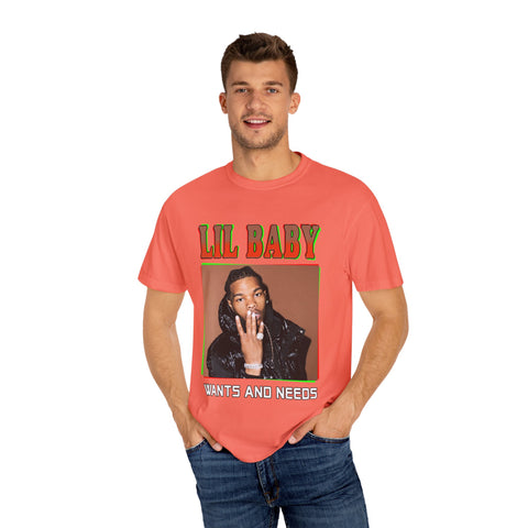 Unisex Lil Baby Graphic T-Shirt - Wants and Needs Collection