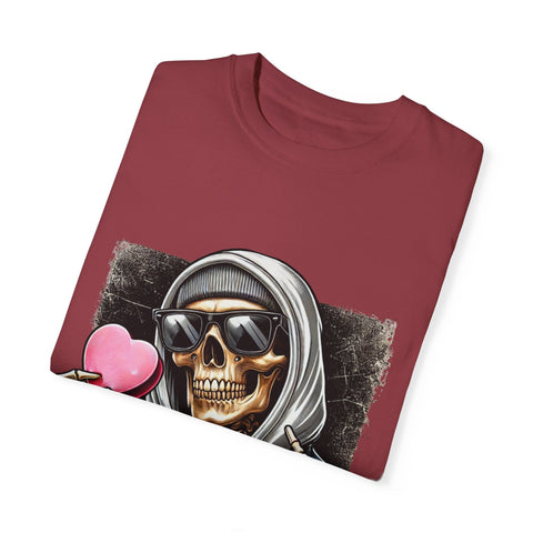 Halloween Skeleton Love T-Shirt | Death Do Us Part Graphic Tee