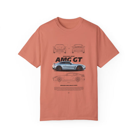 Mercedes AMG GT Unisex Garment-Dyed T-Shirt - Car Enthusiast Apparel