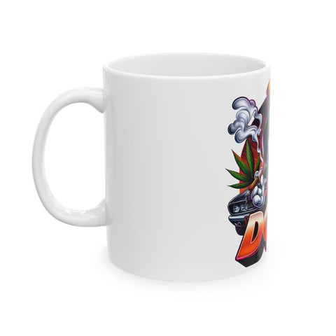 Dope Graphic Ceramic Mug - Cool Gift for Rebels & Original Thinkers