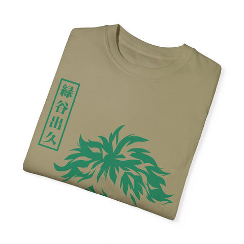 Anime-Inspired Unisex T-Shirt - Hand-Drawn Green Character Design