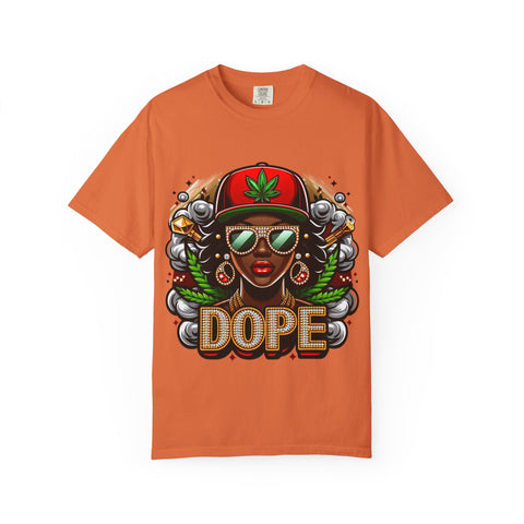 Dope Vibe Unisex Garment-Dyed T-Shirt - Cool Urban Fashion Tee