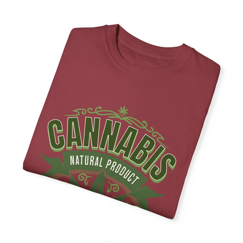 Unisex Cannabis T-Shirt - Natural Product Design