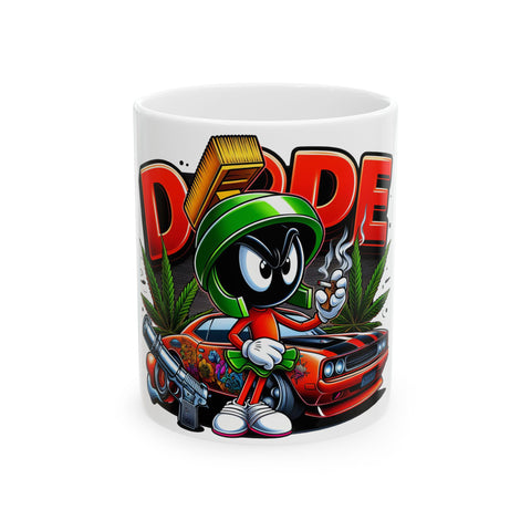 Marvin the Martian Ceramic Mug - 11oz & 15oz, Funny Coffee Cup for Fans