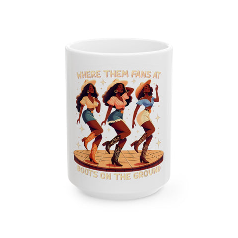 Boogie Nights Retro Ceramic Mug - 11oz & 15oz