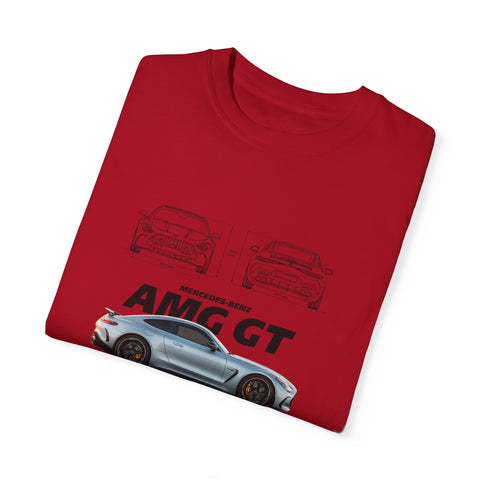 Mercedes AMG GT Unisex Garment-Dyed T-Shirt - Car Enthusiast Apparel