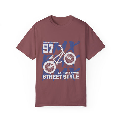Extreme Sport Street Style T-Shirt - Unisex Garment-Dyed Tee