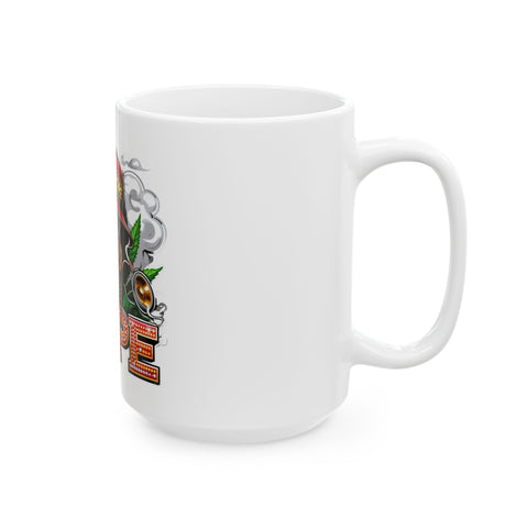 Dope Cannabis Ceramic Mug - 11oz & 15oz - Perfect for Stoners, Gifts & Coffee Lovers