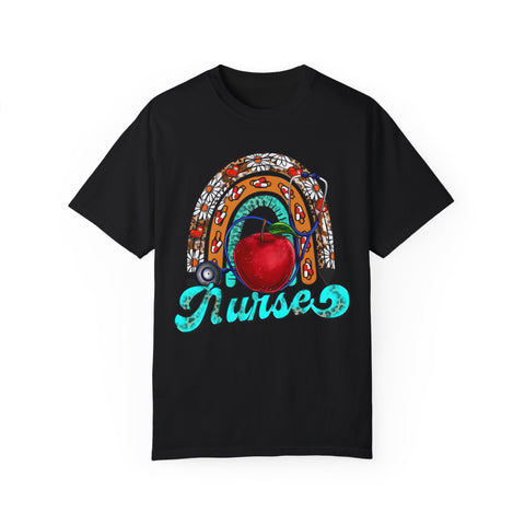 Colorful Nurse Rainbow T-Shirt – Perfect Gift for Healthcare Heroes